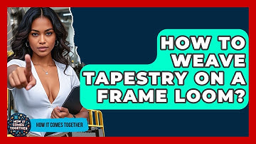 How To Weave Tapestry On A Frame Loom? - How It Comes Together