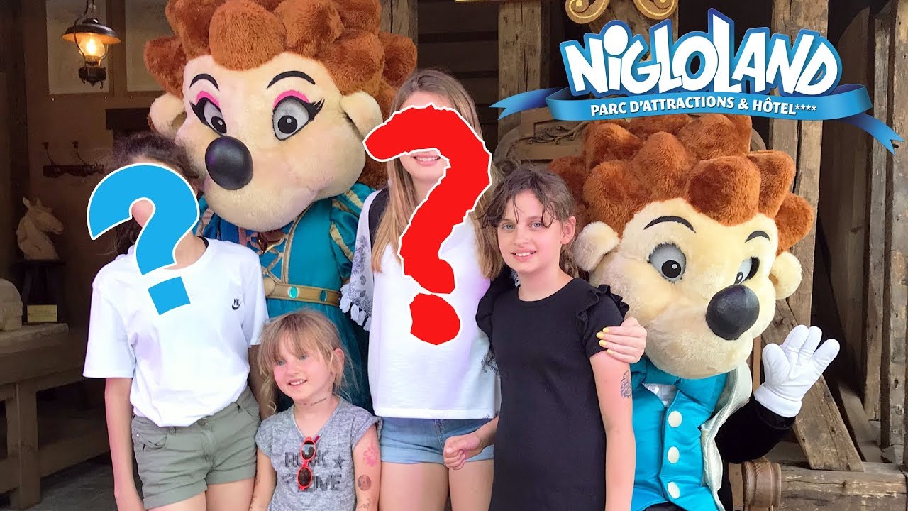 VLOG SURPRISE • Qui nous a rejoint à NIGLOLAND pour faire des attractions ? - Studio Bubble Tea