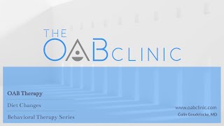 Diet Changes for Overactive Bladder