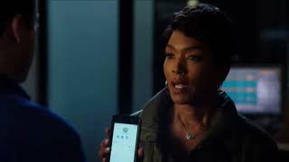 911 Athena And Buck Scene 213 23 Season 2 Episode 13 Athena And Buck At Service Center