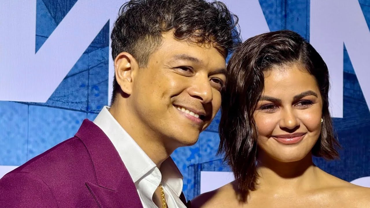 Джанин Гутьеррес сопровождала Джерико Росалеса на церемонии вручения премии Esquire Philippines M...