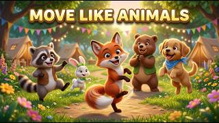 Animal Action Song 🐻🦊 | Dance, Jump & Move with Animals! (Kids Workout Song) screenshot 5