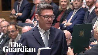 Andy Burnham sworn in as Labour MP after winning the Makerfield by-election - watch live