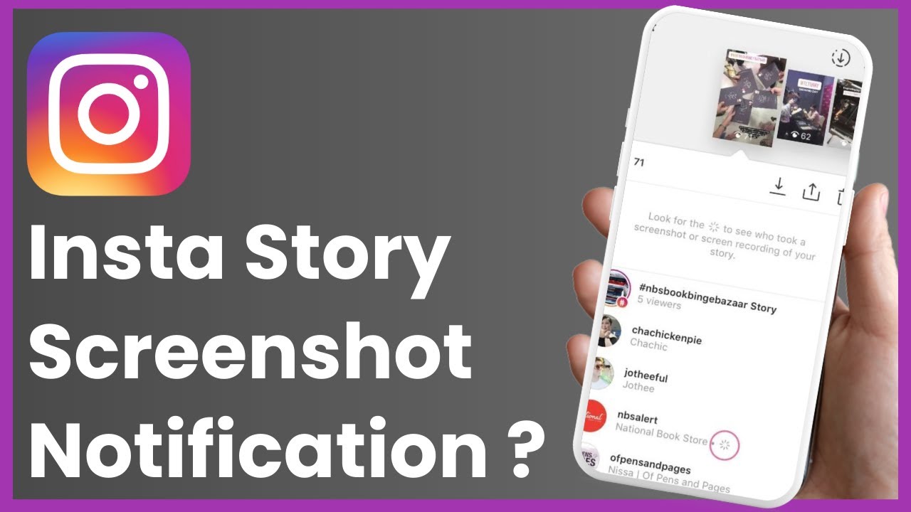 Is There An Instagram Screenshot Story Notification ! - YouTube