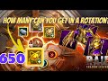 Forging Lethal Gear on CVC w/ 650 Legendary Fae Spheres | Raid: Shadow Legends.