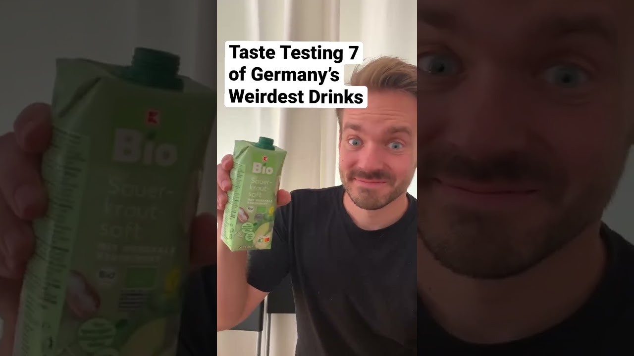 Weird German Drinks 🇩🇪😮 