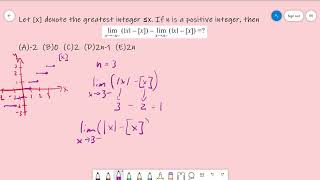 Cracking the GRE Math Subject Test - Calculus I #3 (Easy+)