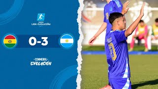HIGHLIGHTS BOLIVIA vs ARGENTINA CONMEBOL LIGA EVOLUCION SUB15 2025  ZONA SUR