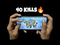 40 KILLS🔥 IN 2 MATCHES ♥️Fastest player | Handcam video ♥️ pubg 5 finger + gyroscope😍 | pubg mobile