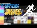 I rank 50 earphones tier list speedrun