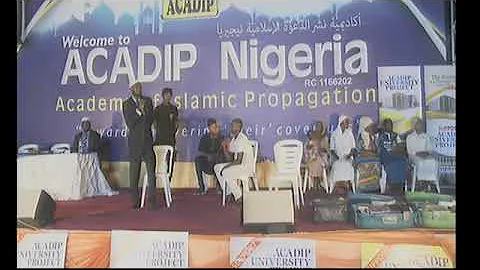 ACADIP: MALLAM YUSUF ADEPOJU LIVE IN ILORIN [FULL] DAY 2
