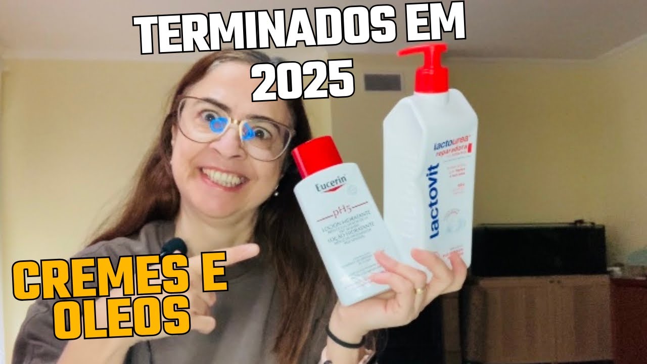 FELIZ ANO 2026 - PRODUTOS TERMINADOS no Ano 2025 ( Cremes de corpo, pés , mãos e óleos) 🧴