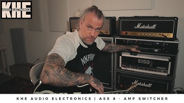 KHE Audio Electronics | ASX 8 - AMP SWITCHER - switch easily between multiple amps