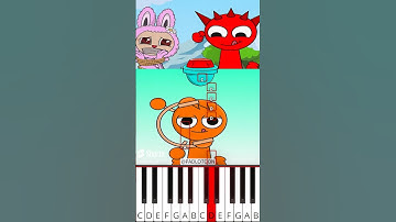 POV: Help Raddy Build Oren’s PERFECT Face! 😂🧩 #sprunki #labubu (@PADLOTOON) - Octave Piano Tutorial