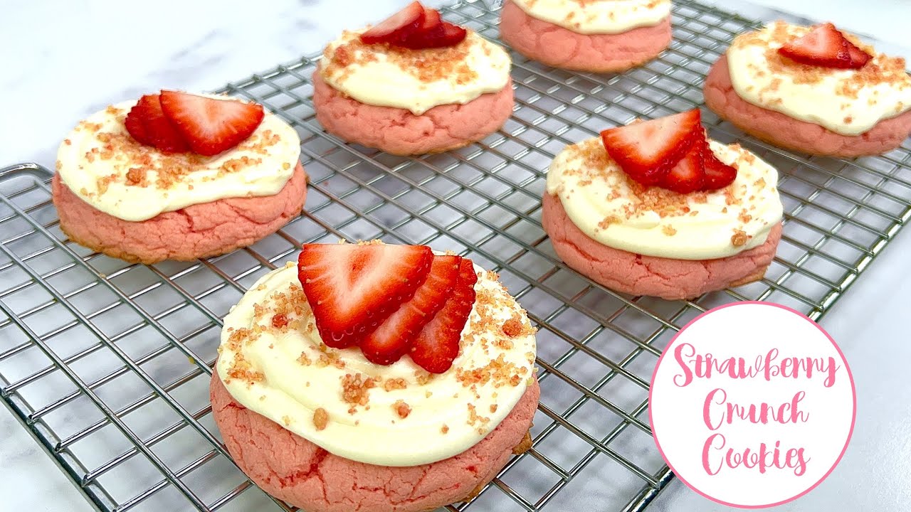 КАК ПРИГОТОВИТЬ ВИРУСНОЕ КЛУБНИЧНОЕ ПЕЧЕНЬЕ ИЗ TIKTOK!