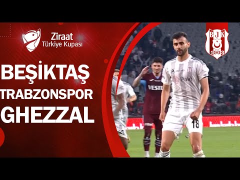 GOL Ghezzal Beşiktaş 1-1 Trabzonspor / Ziraat Türkiye Kupası Finali
