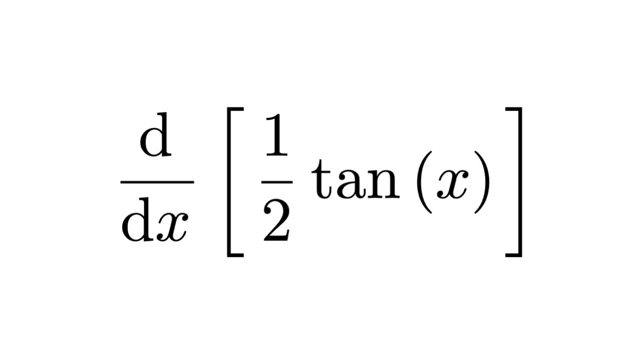 1 2 Tan X Into 5 4 Sin X 1 2 Tan X Into 5 4 Sin X