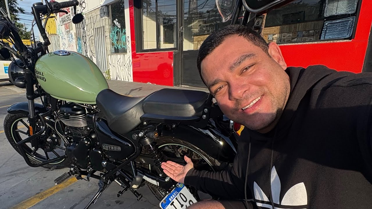 Rebaixei Royal Enfield Meteor 350 - Será que ficou bom?