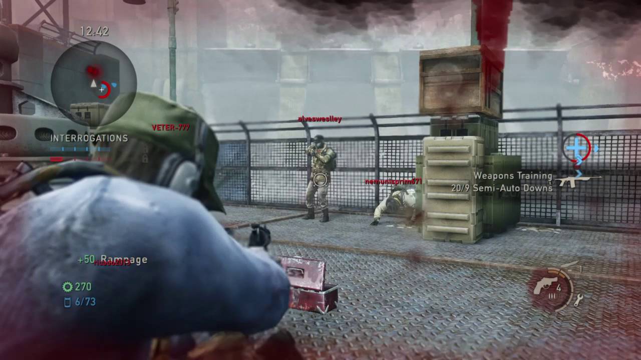 The Last of Us Team wipe with semi auto