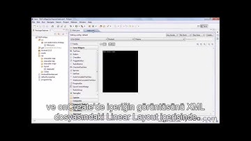 Android Programlama Ders 6 - İlk Android Projemiz