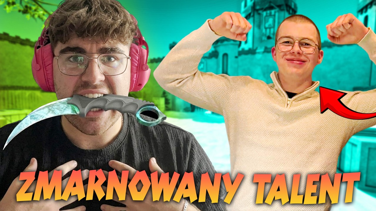 ZMARNOWANY TALENT polskiego CS-a?  1v1 z @Rysiu