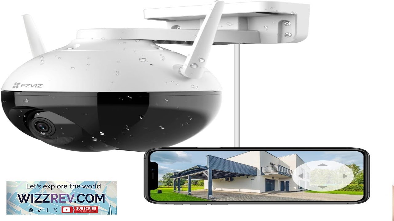 EZVIZ 360 Security Camera Outdoor WiFi Camera for Home Security Surveillance Camera