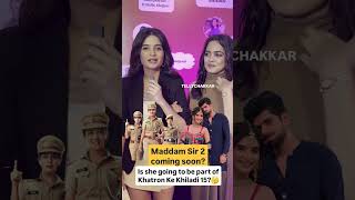 Exclusive Interview With Bhavika Sharma Talks Maddam Sir Season 2, Udne Ki Aasha, And Khatron