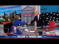 Biden Walks Off Set While The Camera Is Still Rolling After A Live Interview