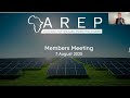 Recycling in the Renewable Energy Sector | AREP Members Meeting | 7 Aug 2025