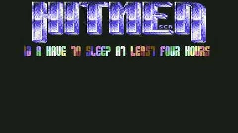 Hitmen C64 Cracktro #34