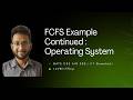 FCFS Scheduling Example | Lecture 10 | Operating System | GATE CSE 2027