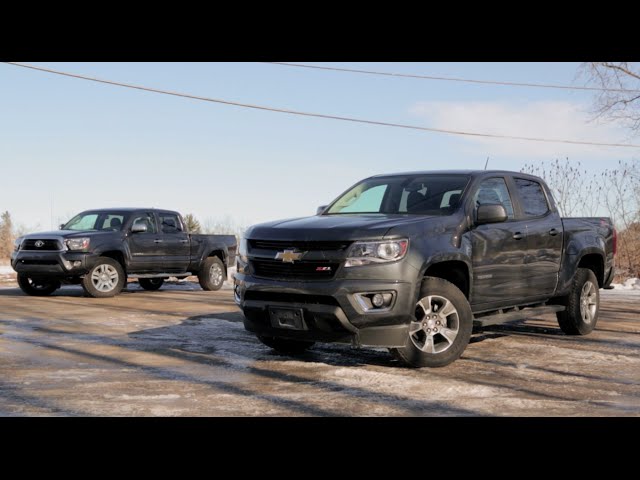 2015 Chevy Colorado Vs 2015 Toyota Tacoma Autoguide Com