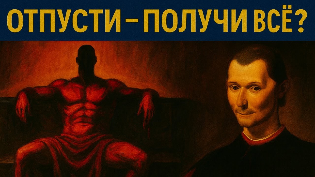 «Отпусти — и забери всё»: шок-техника Макиавелли для мгновенных побед