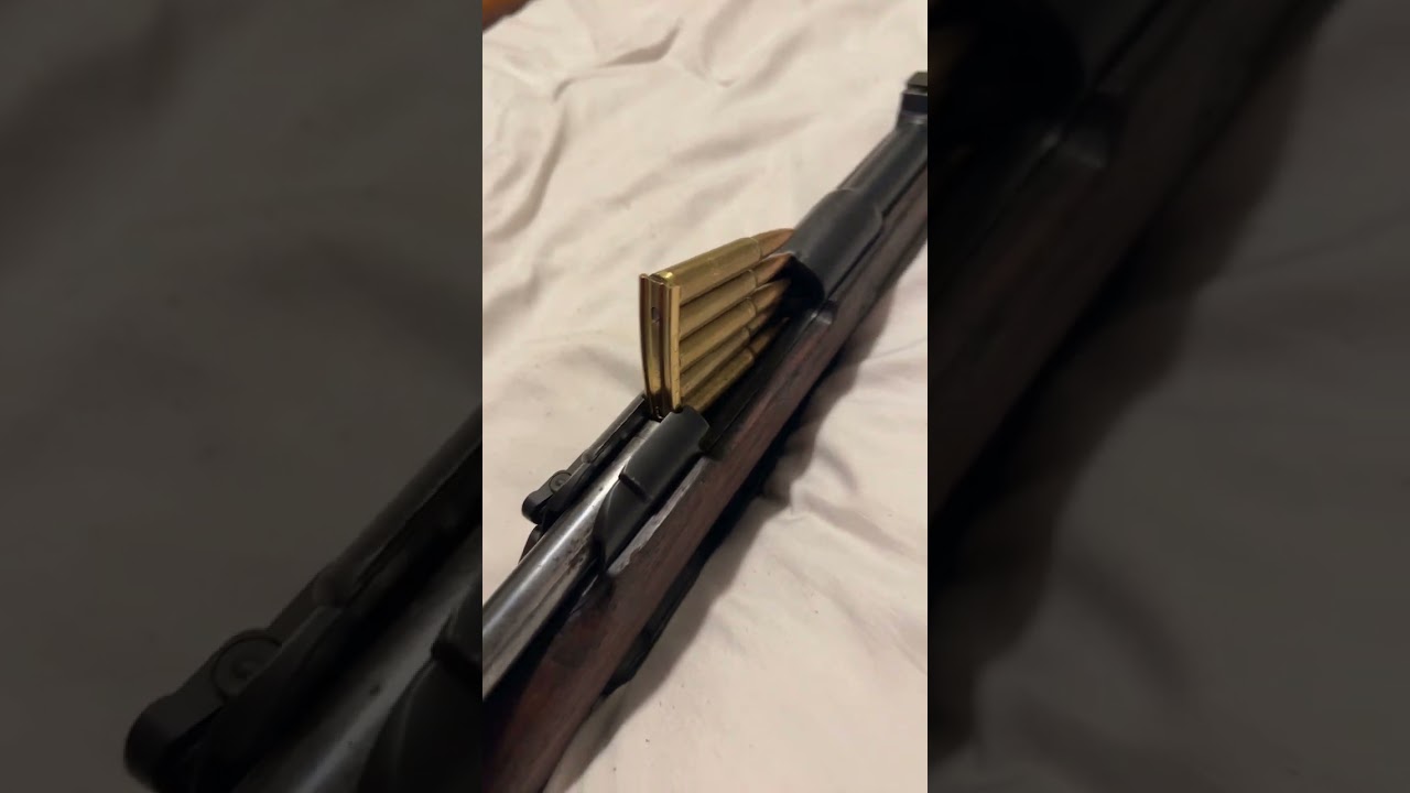Loading a Gewehr 88 vs an M.95 Steyr Mannlicher