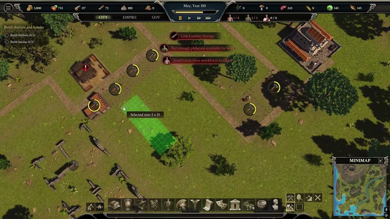 Pompeii The Legacy Demo  # 1 градостроитель на основе цитаделума