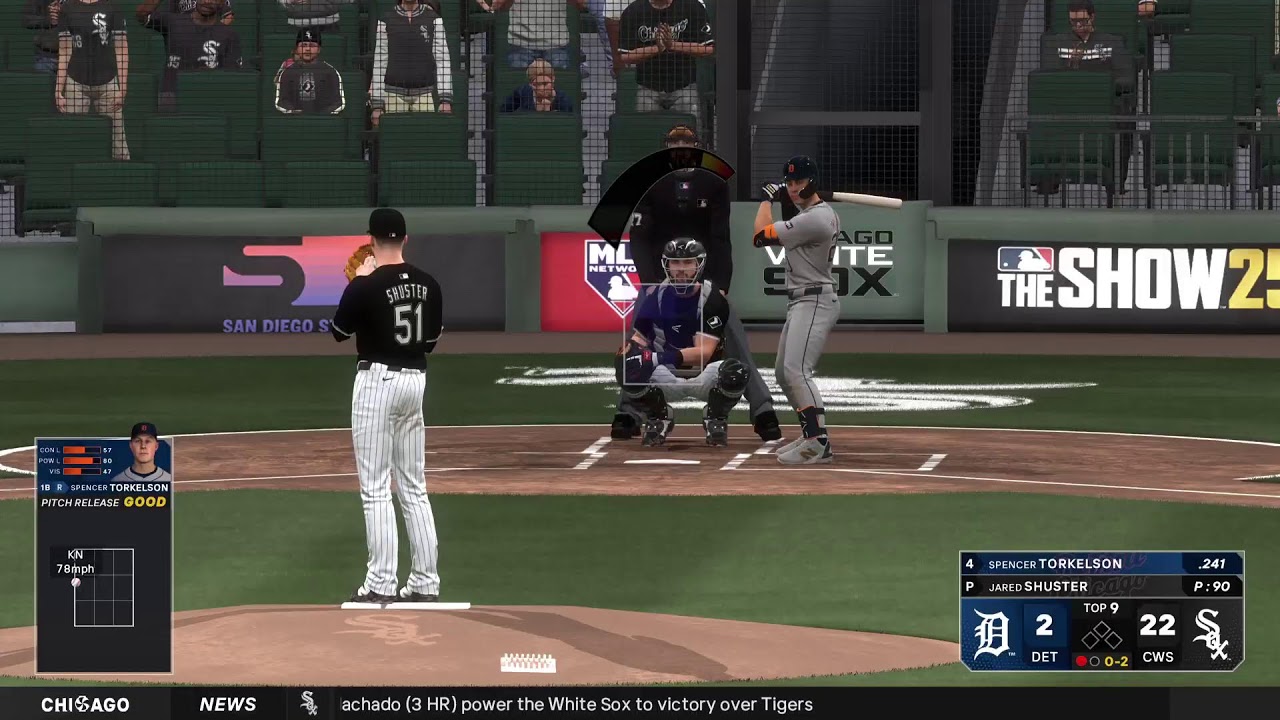 MLB The Show 2025 Chicago vs TIGERS Detroit PS5 PRO