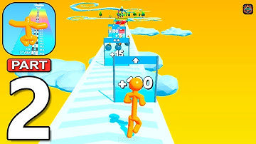 Tall Man Run - Gameplay Walkthrough Part 2 Stickman Tall Man Run io (Android, iOS)