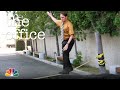 Dwight's Slackline Fail - The Office