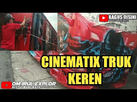 CINEMATIX RIVIEW TRUK  ISUZU NMR  71  MODIF SCANNIA VENOM 