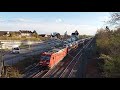 Потяг з автомобілями.Train with cars.