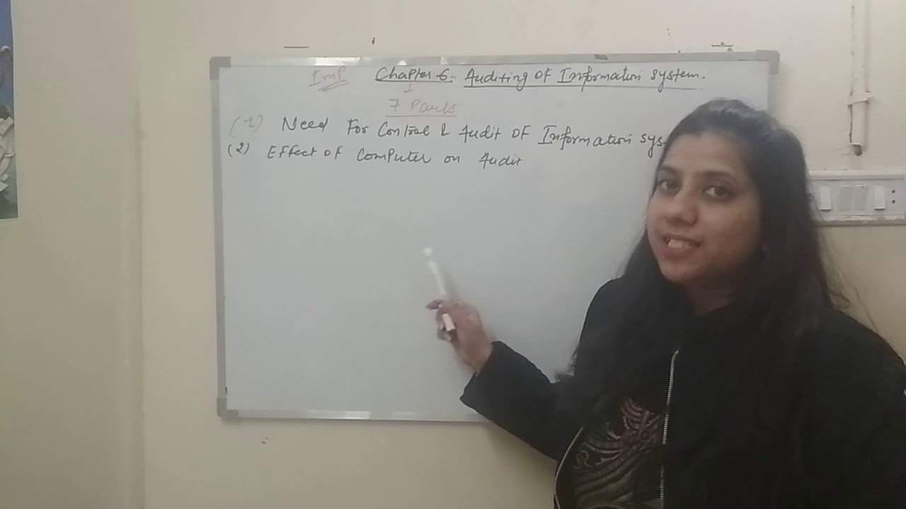 CA  FINAL ISCA CLASSES MAY 2019. AUDITING OF INFORMATION SYSTEM