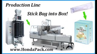 Bag in box cartoning machine 2024 Cartoning machine for stick pack