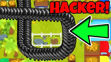 So I faced a HACKER In Hall Of Masters... (Bloons TD Battles 2)