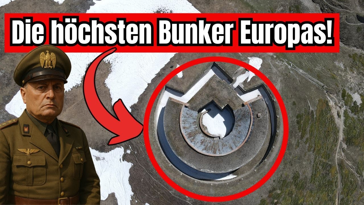 Самые высокие бункеры в Европе - крепости времен Второй мировой войны в высоких горах!