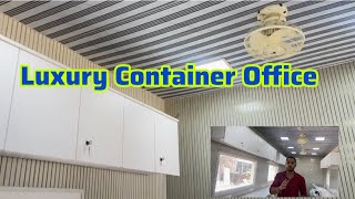 Luxury Shipping Container Office |premium container design|shipping container| #jbmlogisticsservices