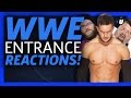 Universe reacts to wrestling entrances