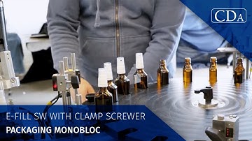 E-Fill SW with clamp screwer - Packaging monobloc - CDA