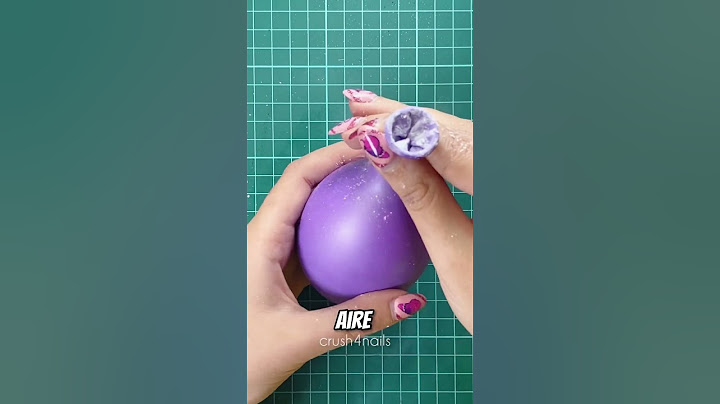 Solo con un globo y maicena ¿lo intentarías?