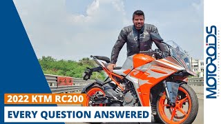 2022 KTM RC200 | The Definitive Review | Motoroids