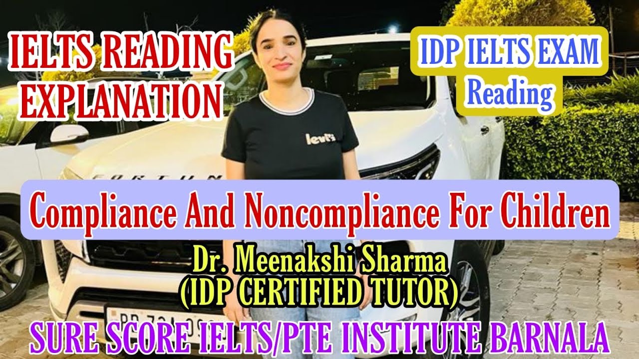 Reading| Explanation| Compliance and noncompliance for children | 